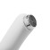 Accoona A96111G shell mixer, single -leaf, with nut, silumin, white/chrome