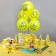 Latex ball 12 “Smile. Optimist!”, Pastel, 2-sided, set 25 pcs., Mix