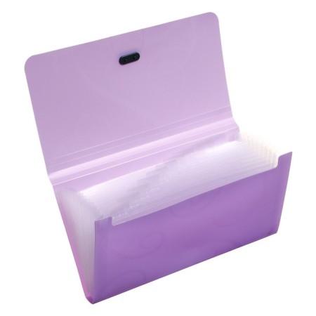 A65 elastic band, 12 departments, patterns, purple pastel-2