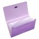 A65 elastic band, 12 departments, patterns, purple pastel