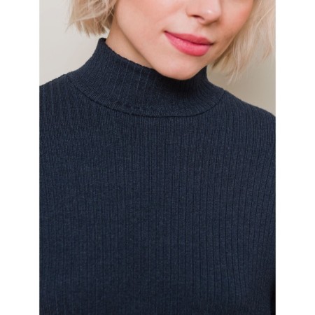 Female jumper, size 42, dark blue color-3