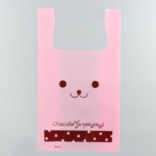 T -shirt package, polyethylene 