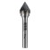 Borfraz on metal Denzel 72057, carbide, zenker 60 degrees, type-j, 12 mm