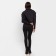 Women's shirt shortened with cuts Mist: Denim R.44, Black