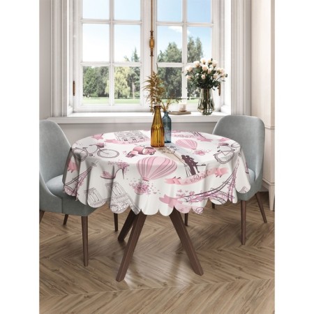 The tablecloth “Parisian love”, round, Saten, d = 150 cm-2
