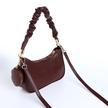 Baget bag, lightning department, brown color-4