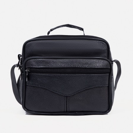 Male bag, black color-1