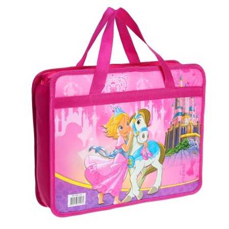 Folder with pens plastic A4, 37 x 22 x 5 cm "Princess"-1