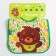 Bibslate for feeding "Bear" waterproof on Velcro, with a pocket
