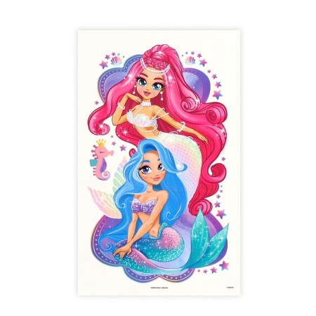 Set with tattoo transfers "Mermaids"-1