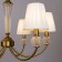 Gracie 48 cm chandelier, D 72 cm, 6x40W E14