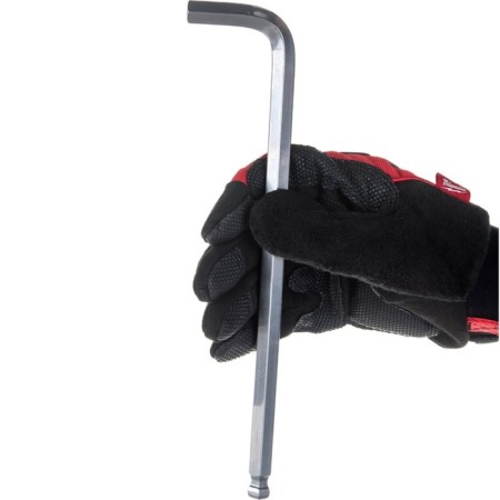 IMBUS KRAFTOOL key, long with a ball, chromosetinated coating, CRMO, 12 mm