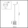 Lamp Bonnie, E27 1x60W, white color, tree