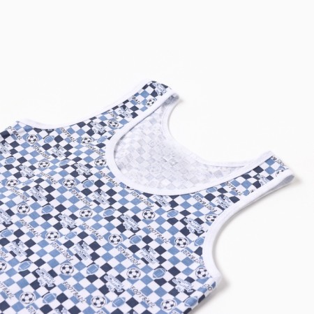 T-shirt for a boy 7143/7144, color mix, river 38-1