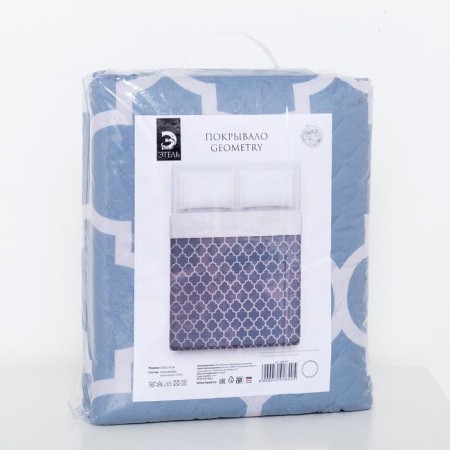 Obella "Ethel" 2 joint venture Geometry, 180x220 ± 5 cm, microfiber-3