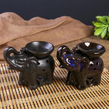 Aroma lamp "Elephant" 10 x 13.5 x 7 cm, mix-5