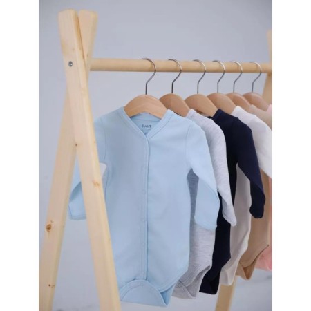 Body Body on buttons with Rant Base anti -ticaras, seams outward, height 62 cm, blue color-6