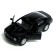 Metal machine Limo, 1:32, inertia, light and sound, black color