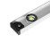 The level of aluminum tundra "rail", 3 eyes (1 rotary), 1000 mm