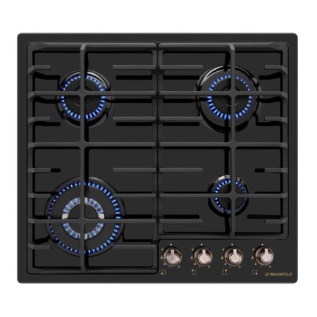 Hlect surface Maunfeld Eghe.64.63cb.r/G, gas, 4 burners, black