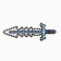 Souvenir weapon Sword "Paladin", length 34.5 cm
