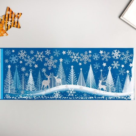Decorative sticker Room Decor "Magic Forest" (Static) 21x53 cm