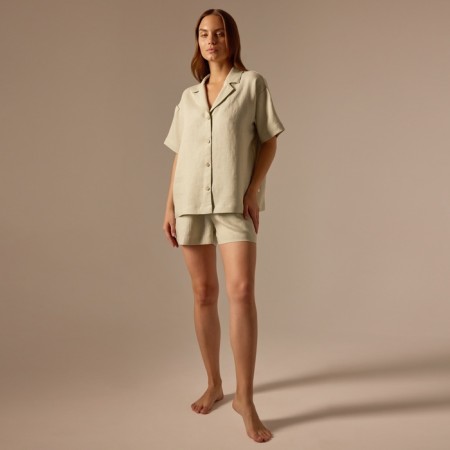 Female suit (shirt and shorts) SL Home p. S, light green-4
