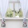 A set of curtains d/kitchen with sequence of Ethel "Kitchen Collection" 145x180cm-2 pcs., 100% p/e
