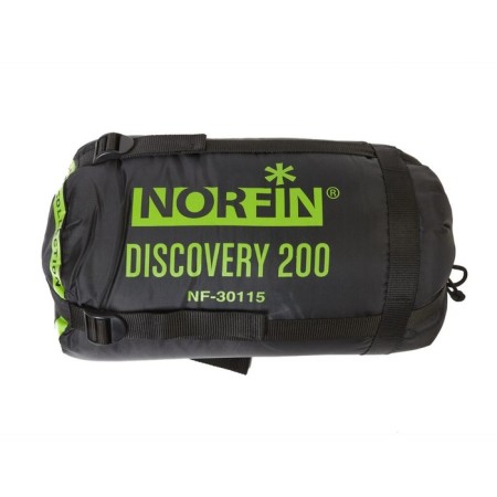 Sleeping bag Norfin discovery 200, cocoon, 1 layer, left, 220x80 cm, +7 ° C-3