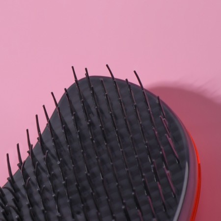 Massage comb, 7.5 × 12.5 cm, orange color-1