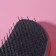 Massage comb, 7.5 × 12.5 cm, orange color