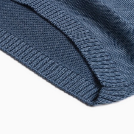Knitted children's suit (sweater and trousers) minku, blue color, height 128 cm-9