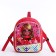 Baby backpack on lightning, pink color