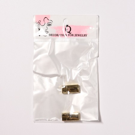 Magnetic lock lock for bracelet 5339, (set 2 pcs.), 1.8 × 0.7 cm, color gold-3