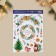 Interior sticker "Happiness in the New Year", 29.7 x 42 cm, New Year