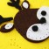 Set for creativity: a panel of felt on the hoarse "Olenenok"