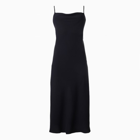 Women's dress Midy Minaku: Casual Collection Black Black, Rr. 46-5