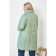 Female coat, size 60, green color