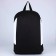 School textile Backpack 46x30x10 cm, vertical pocket, black and white color