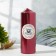 Candle "Column", red metallic, 5.5 × 15cm