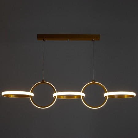 Judy chandelier LED 35W 3000-6000k gold 102xx120 cm-4