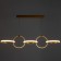 Judy chandelier LED 35W 3000-6000k gold 102xx120 cm