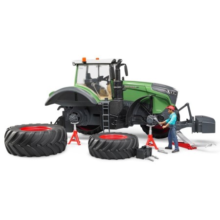 Game set Tractor Fendt 1050 Vario with a figure and accessories-2