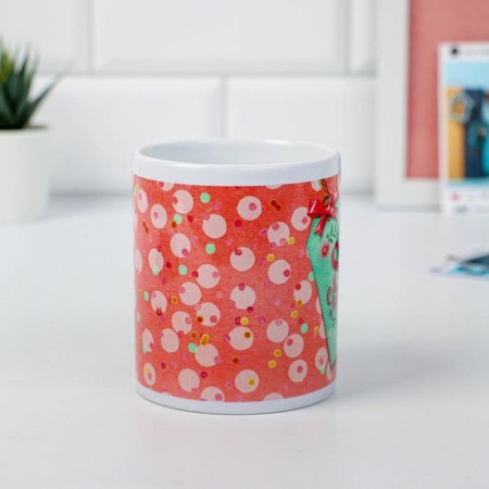 Schuldik Schildik, 320 ml Sublimation Mug-1