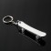 Cartage key keychain, skate