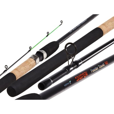 The feeder feeder Salmo Sniper Feeder Travel 090, test 10-90, length 3.6 m.-1