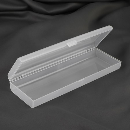 Littleness storage container, 19.5 × 6.7 × 2.8 cm, transparent color-1