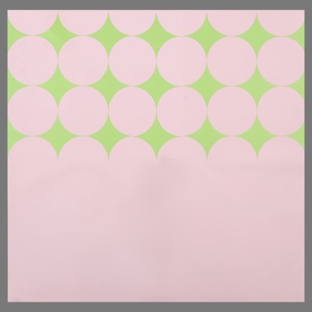 Film for flowers matte, "Shine", 57x57cm, pink and neon green-2