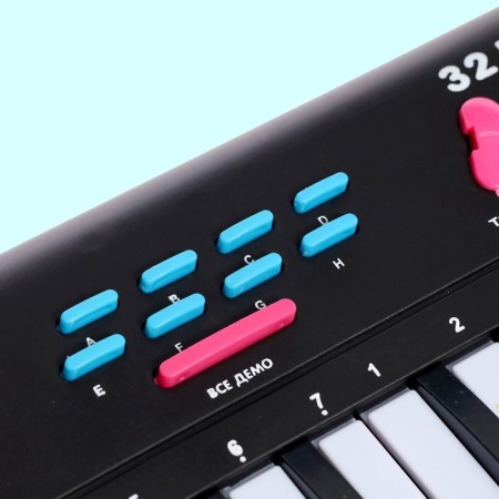 Children's “keyboard player” synthesizer, sound effects, 32 keys-7
