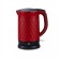 Electric kettle bQ kt1715p, plastic, flask, 1.7 l, 1800 watts, red/black